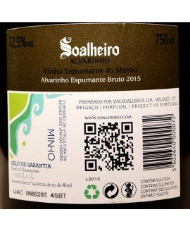 ESPUMANTE ALVARINHO SOALHEIRO RESERVA BRUTO