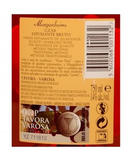 ESPUMANTE MURGANHEIRA CZAR RESERVA BRUTO ROSE