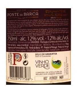 ESPUMANTE PONTE DA BARCA BRUTO TINTO