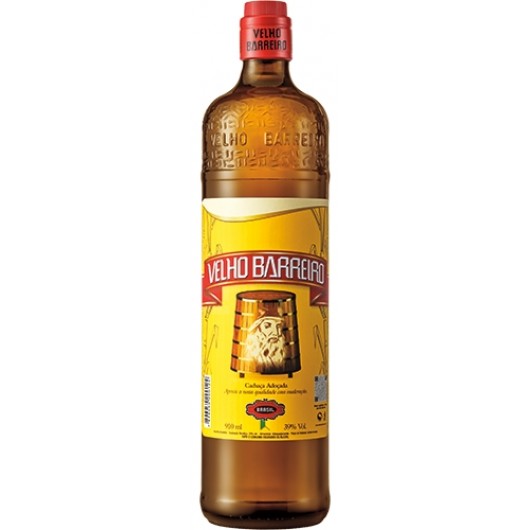 Aguardente Cana Velho Barreiro 1.00L